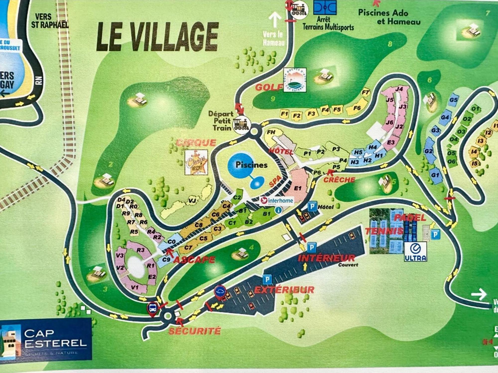 Apartment Village Cap Esterel - L'Esquinade-32 By Interhome Saint-Raphael  Ngoại thất bức ảnh